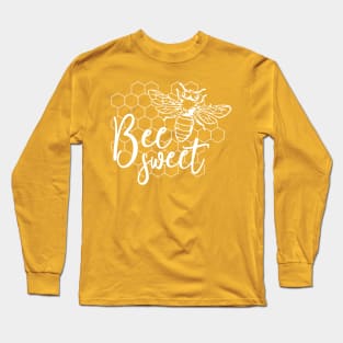 Honeycomb Bee Sweet - Save the Bees Long Sleeve T-Shirt